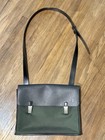 LOUIS VUITTON Taiga Saratov Laptop Messenger Bag Black Leather Green Nylon COA — photo 2