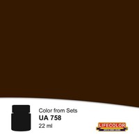 Lifecolor Blackened Umber 22Ml Acryl Farbe Lifecolor / LCUA758