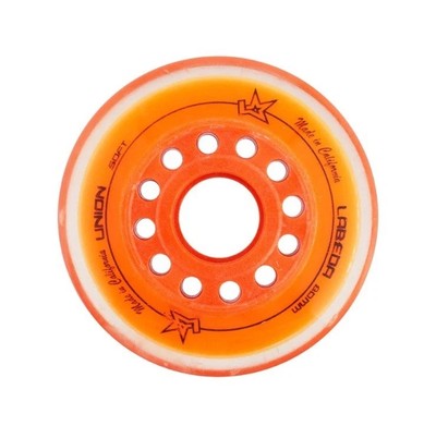 Roues De Roller Labeda Addiction Orange - 80 Mm - Pour Patin à Roulettes