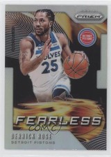 2019-20 Panini Prizm Fearless Silver Prizm Derrick Rose #20 0b3