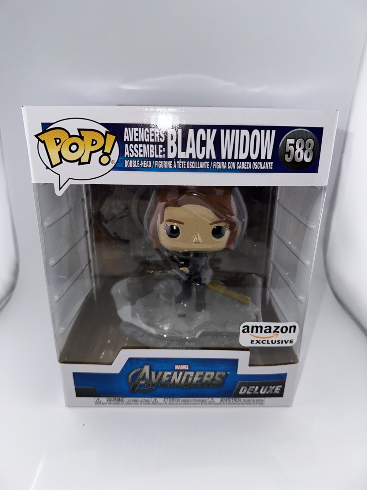 Assemble Series Black Widow #588 Avengers Funko Pop! 6-Inch Amazon Exclusive