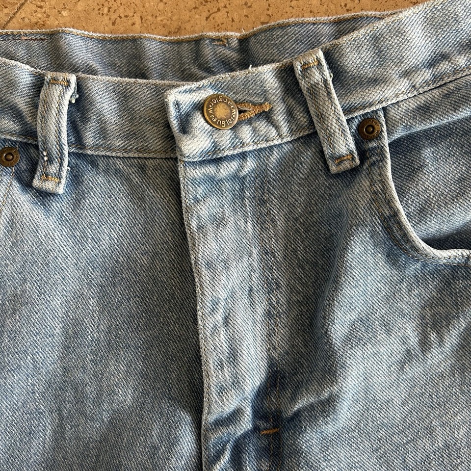 Wrangler Men's Denim Jeans 32x30 Pants RN 130273 CA 55394 Light Blue ...