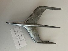 Vintage Mercury Hood Ornament From The 50s With Tabs And Nuts Original Vintage Mercury Hood Ornament From The 50s With Tabs And Nuts Original