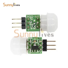 10PCS PIR Motion Body Human Sensor AM312 Mini IR Infrared Pyroelectric Detector