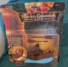 Pirates Of The Caribbean Motorised Skiff Rowing Pintel & The Prison Dog
