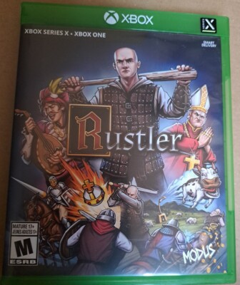 Rustler for Xbox One and Xbox Series X Brand New Open Case