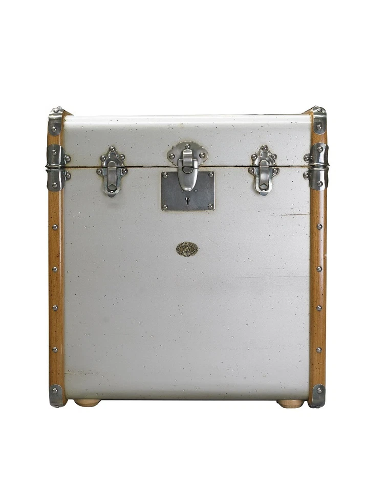 Authentic Models Beistelltisch "Koffertruhe" in silber, limitiert MF079S - Bild 2 von 4