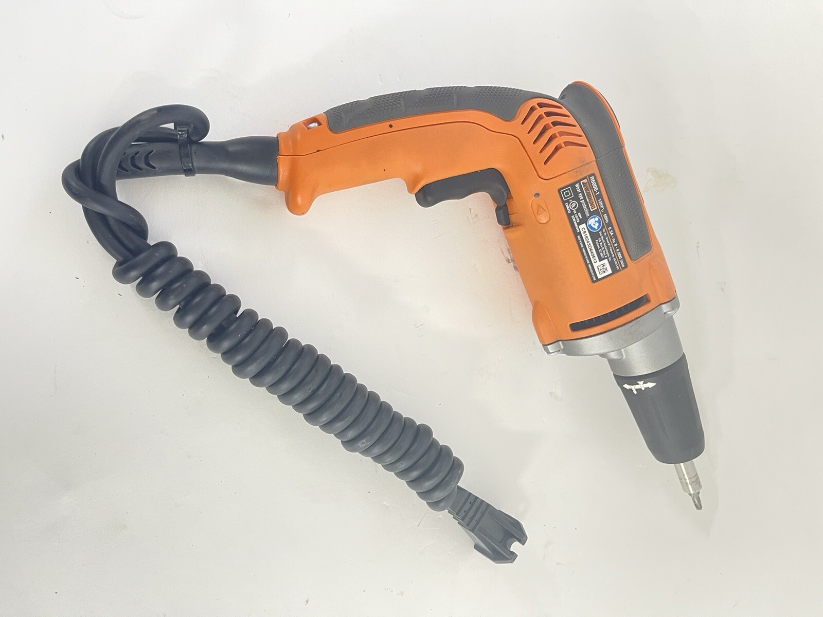 R60001 RIDGID 6.5 Amp Corded Heavy Duty VSR Drywall Screw Gun (Parts