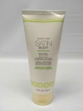 Mary Kay Satin Body Indulgent Shea Wash 6.5oz White Tea  Citrus NEW SEALED