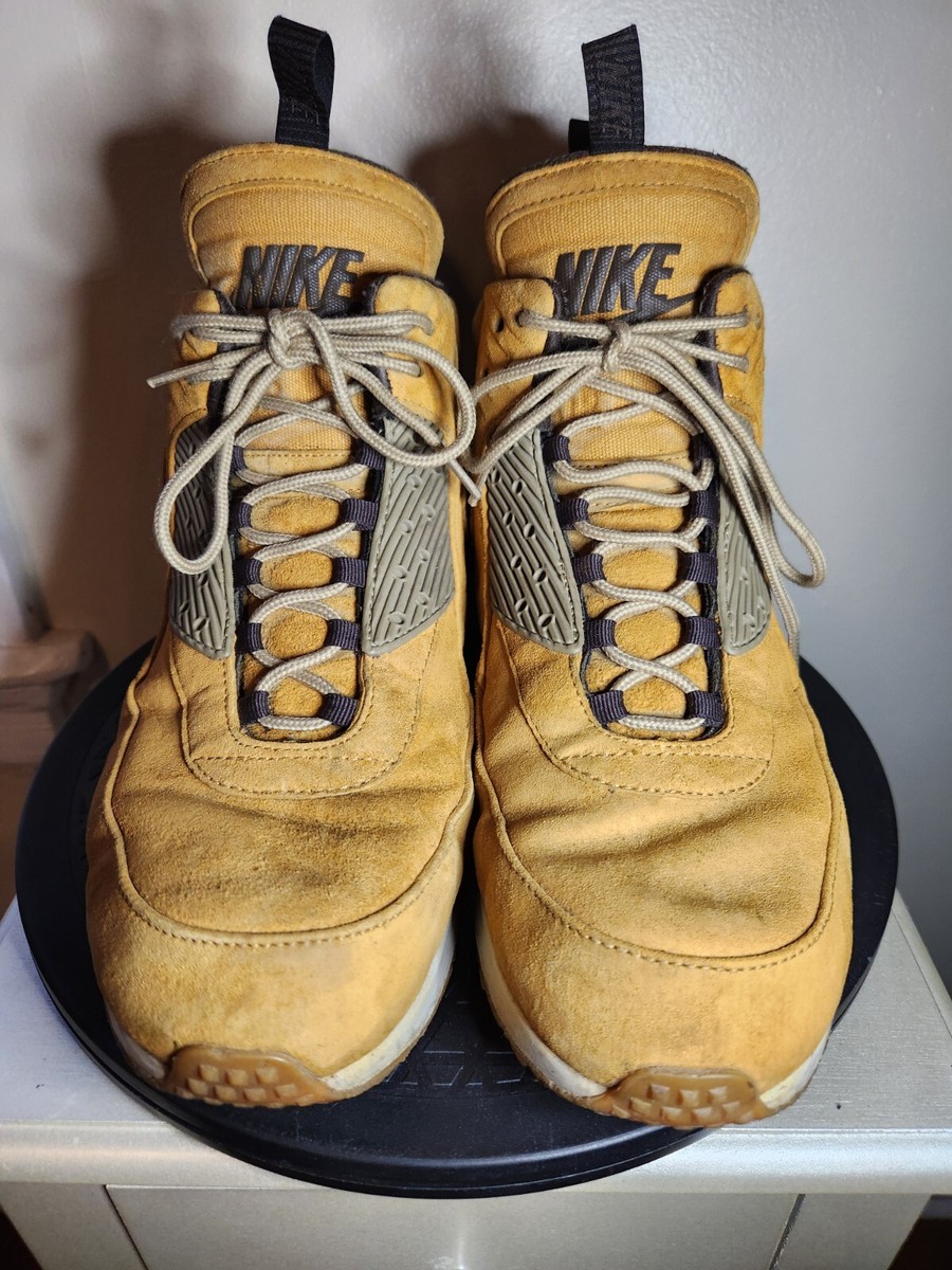 Size 10 Nike Air Max 90 Sneakerboot Wheat for sale online UK