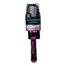 Conair Salon Results Blow Dry Styling Hair Brush Round Purple New