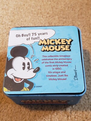 Mickey Mouse Vintage Comics Watch In Collectible Tin 75  display picture 3