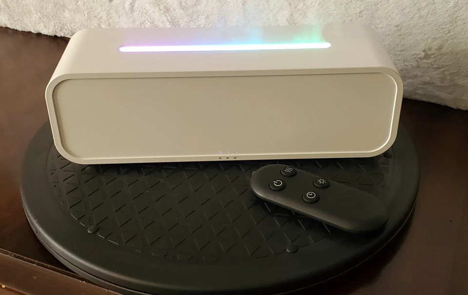 Difusor de aroma Humidificador de aceite esencial Aromaterapia Purificador de aire ultrasónico Foto 2 de 4