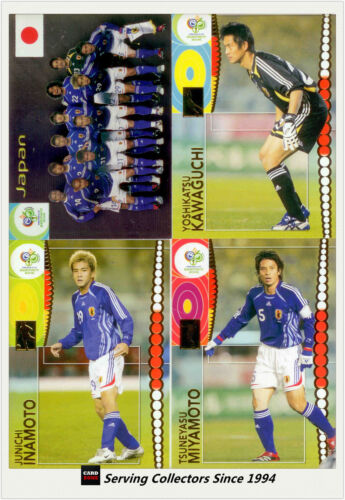 Panini 2006 Germany World Cup Soccer Trading Card Team Set Japan (8) | eBay