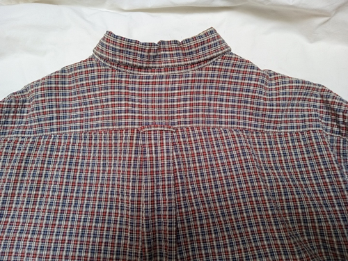 J.Crew Mens Blue/Red Plaid Button Up Casual Shirt XL Short Sleeve - Picture 5 of 5