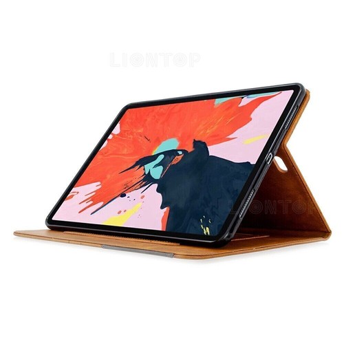Leather Case Smart Cover For iPad Pro 12.9 11 10.9 10.2 9.7 5th 7th 8th Gen Mini - Picture 12 of 49