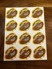 vintage 80s scratch and sniff stickers