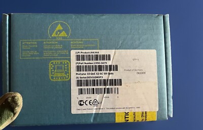 LOT OF 4  NEW SEALED HP SFP J8436A ProCurve 10-GbE X2-SC SR Optic TRCVR