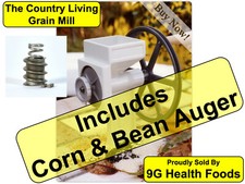 Country Living Hand Grain Mill WITH Corn and ...