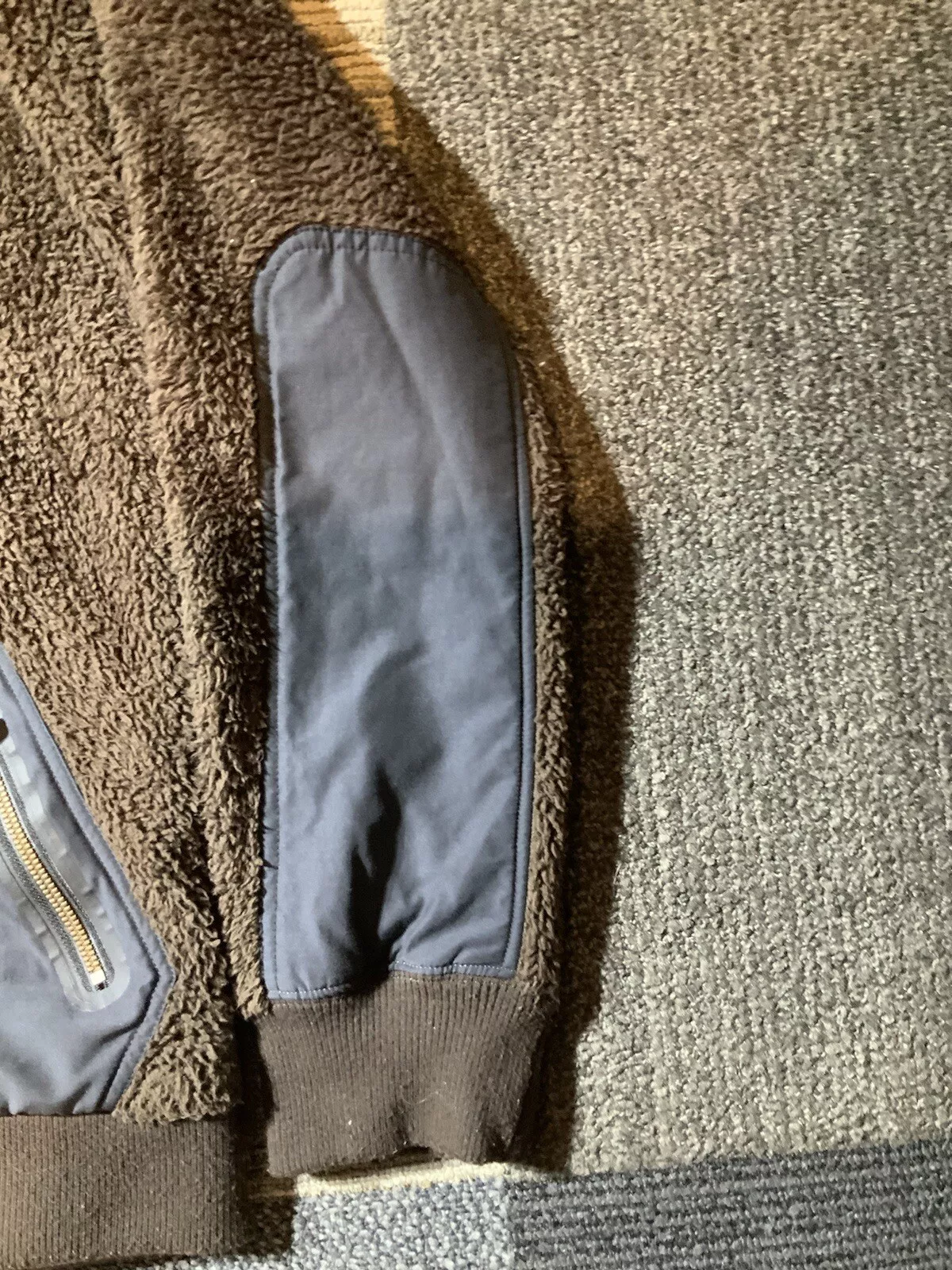burton dryride nappy fleece hooded jacket