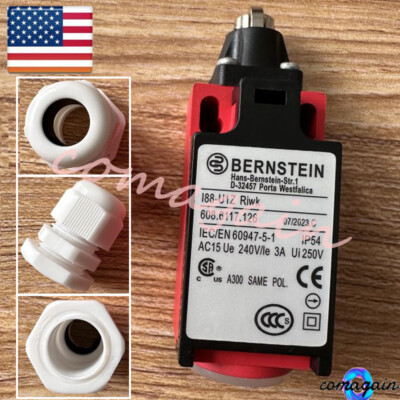 For Bernstein D-32457 I88-U1Z Riwk 608.6117.126 Limit Switch D32457 US Stock