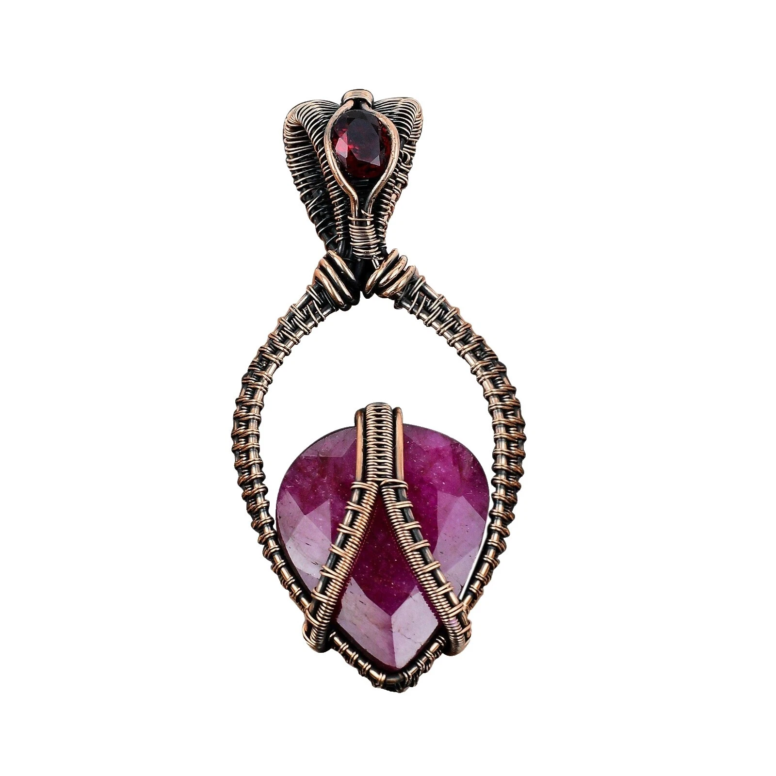 Joyería de Moda de Rubí Marrón