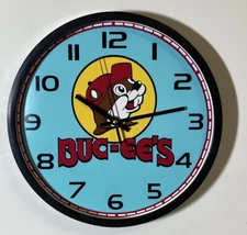 Buc-ee’s Truck Stop Logo Battery Operated Wall Clock