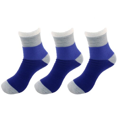 Double Layer Thick Soft Warm Fuzzy Home Cabin Crew Ankle Socks, 3 or 4 Pairs - Picture 4 of 23