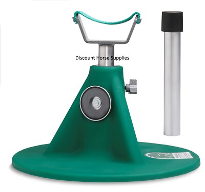 New HOOFJACK medium stand Green w/ Medium post & cradle