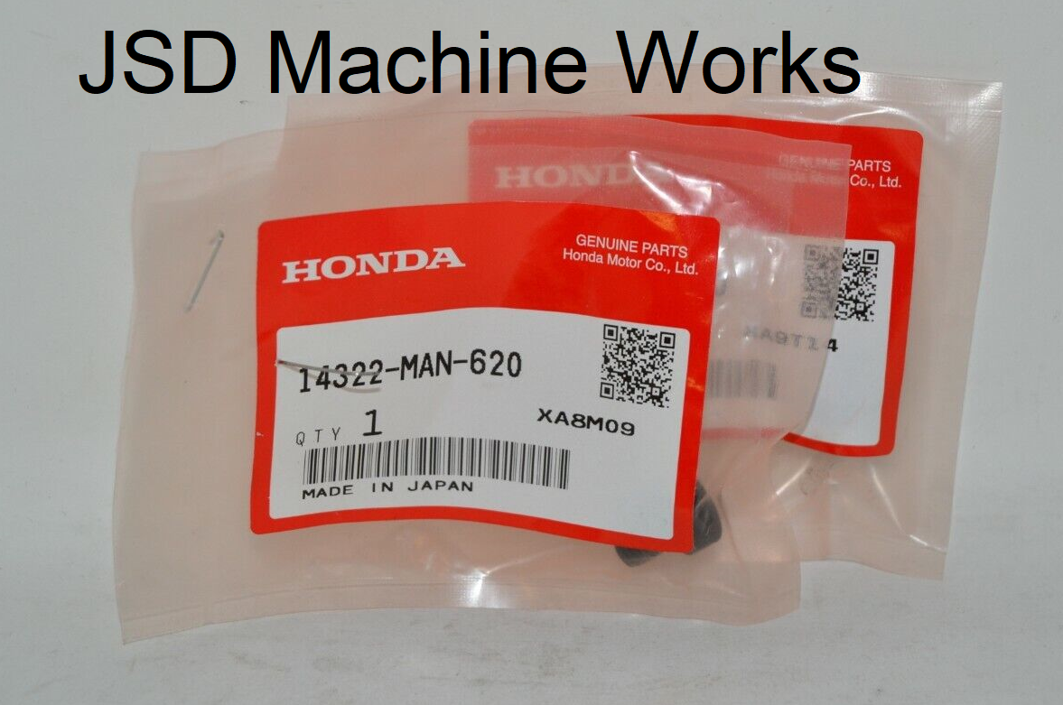 14322-MAN-620 (2-Pack) OEM Honda Cam Sprocket Bolts 99-14 Honda
