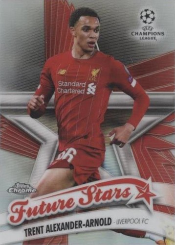 2024 Topps Chrome UEFA Euro Trent Alexander-Arnold Orange