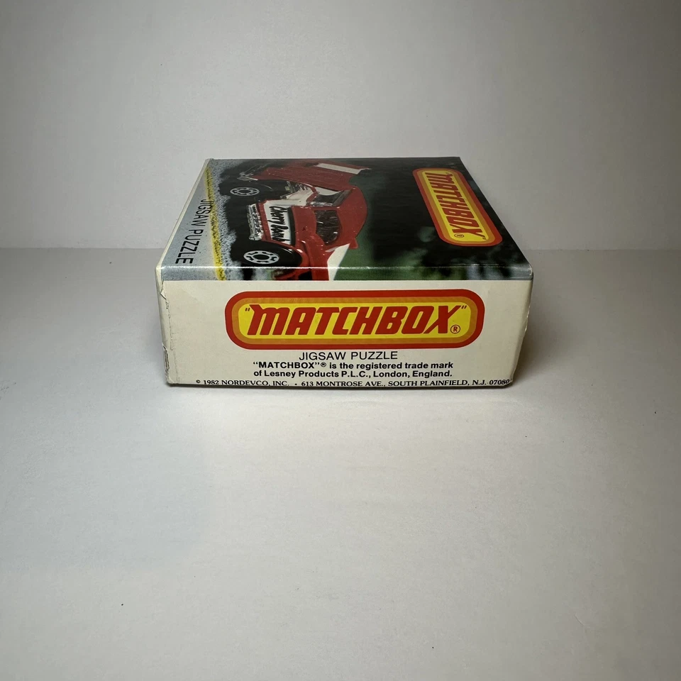 Matchbox Superfast No. 4 ‘57 Chevy Cherry Bomb 1979 Jigsaw Puzzle Vintage - Image 2 of 4