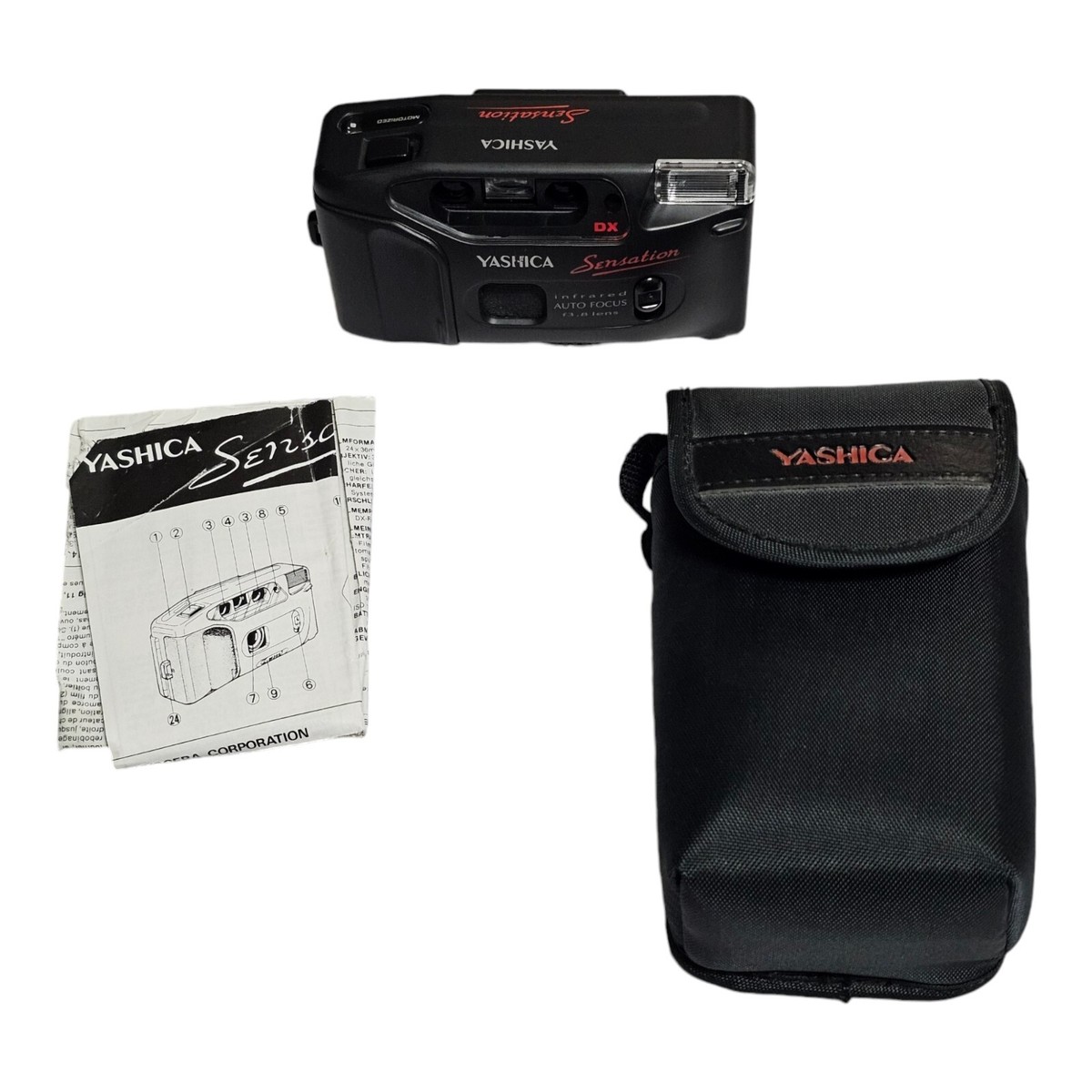 Yashica Sensation 35mm Auto Focus DX Infrared F3.8 Lens With Case