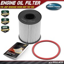 Engine Oil Filter for Jeep Renegade Dodge Dart Fiat 500 124 Spider 20K Miles