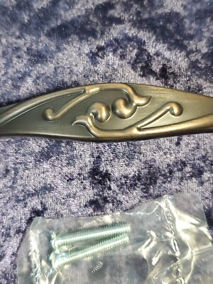 2 Jeffrey Alexander 3¾'' Center to Center Cabinet Pull Bronze 959-96DBAC 5¾'' Long