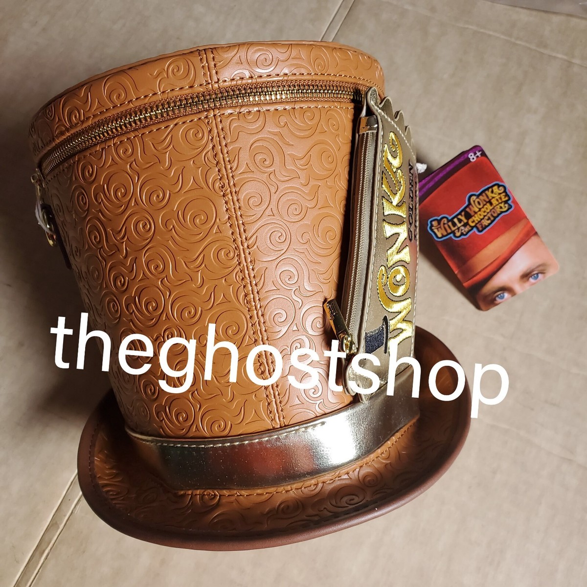 AMC Theater Exclusive Loungefly Willy Wonka Hat Crossbody Bag LIMITED  EDITION