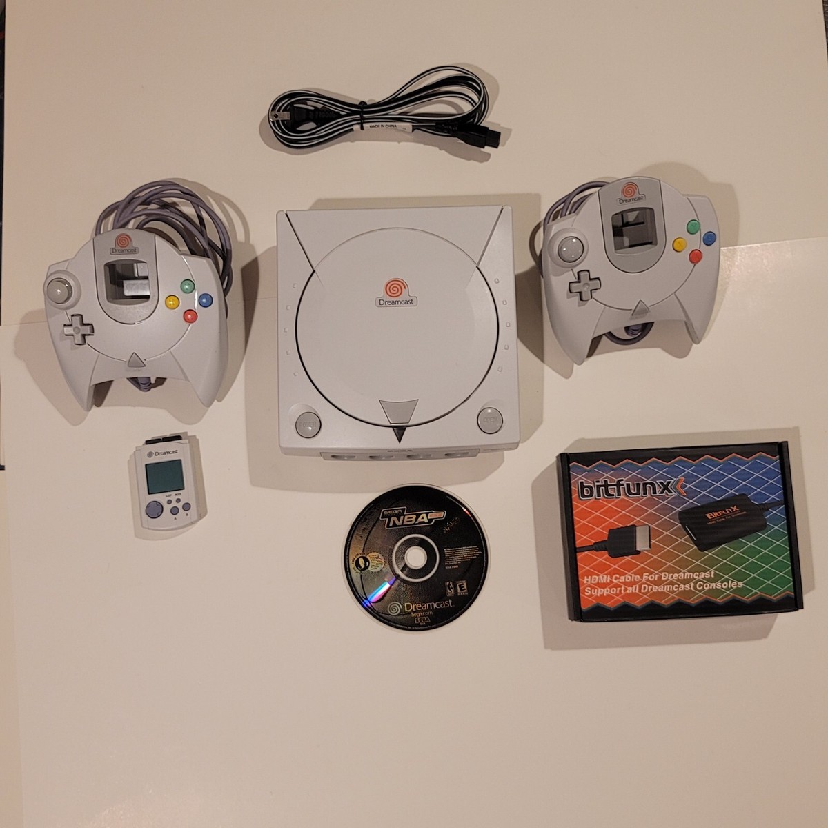 Sega Dreamcast Launch Edition White Console (NTSC) Vintage