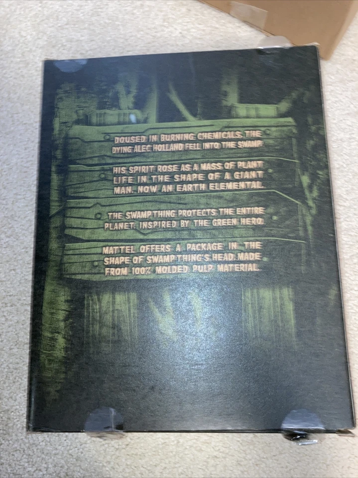 Figura Swamp Thing 2011 Mattel DC Universe Classics SDCC exclusiva nueva Foto 2 de 3