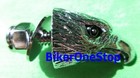 BOLEAG1 EAGLE BOLT x 1 CHROM mit Mutter & 2 Unterlegscheiben für Custom / Harley NEU