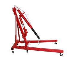 2 Ton 4400 LB Engine Motor Hoist Cherry Picker Shop Crane Lift Foldable Red