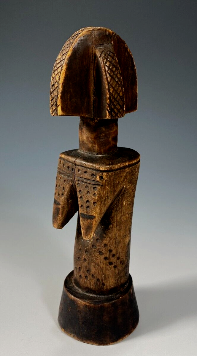 Very Fine Old Africa African Ghana Mossi Biga Carved Wood