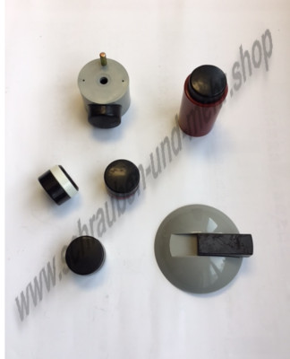 Hewi Türstopper Türpuffer Kunststoff Wand oder Boden Befestigungsset Set 4