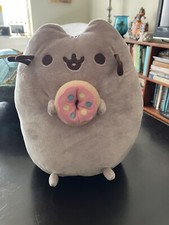 Pusheen Plush 9" Donut Cat Stuffed Animal By Gund