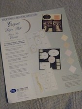 Creative Memories Collection - ELEGANT PAPER PACK- 10 sheets/5 Colors-10x12-NEW