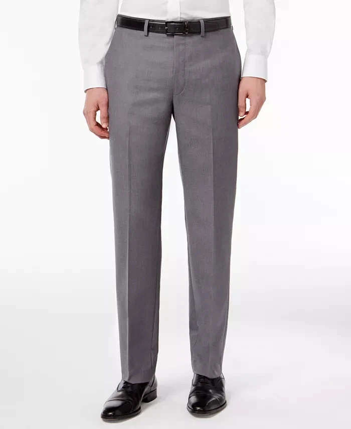 Calvin klein slim 2024 fit dress pants
