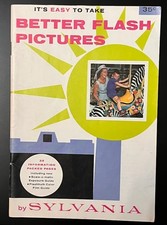 Vintage 1960 Sylvania Brochure, It's Easy To Take Better Pictures 