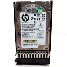LOT OF 2 | HP 600GB SAS 2.5 10K 693569-003 EG0600FCVBK w/CADDY