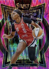Dana Evans Panini 2025 Select Pink Flash Concourse #1 Las Vegas Aces