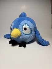 Angry Birds Rio Plush 8  Blue Caged Bird Canadian Exclusive  RARE