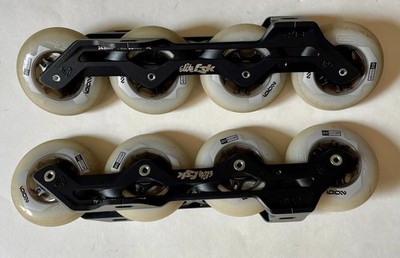 Powerslide elite FSK Aluminum 243mm Cast Frames Trinity Mount 4x80 + Iqon Access